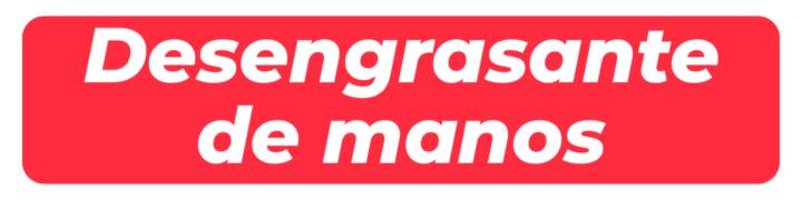 Desengrasante de manos